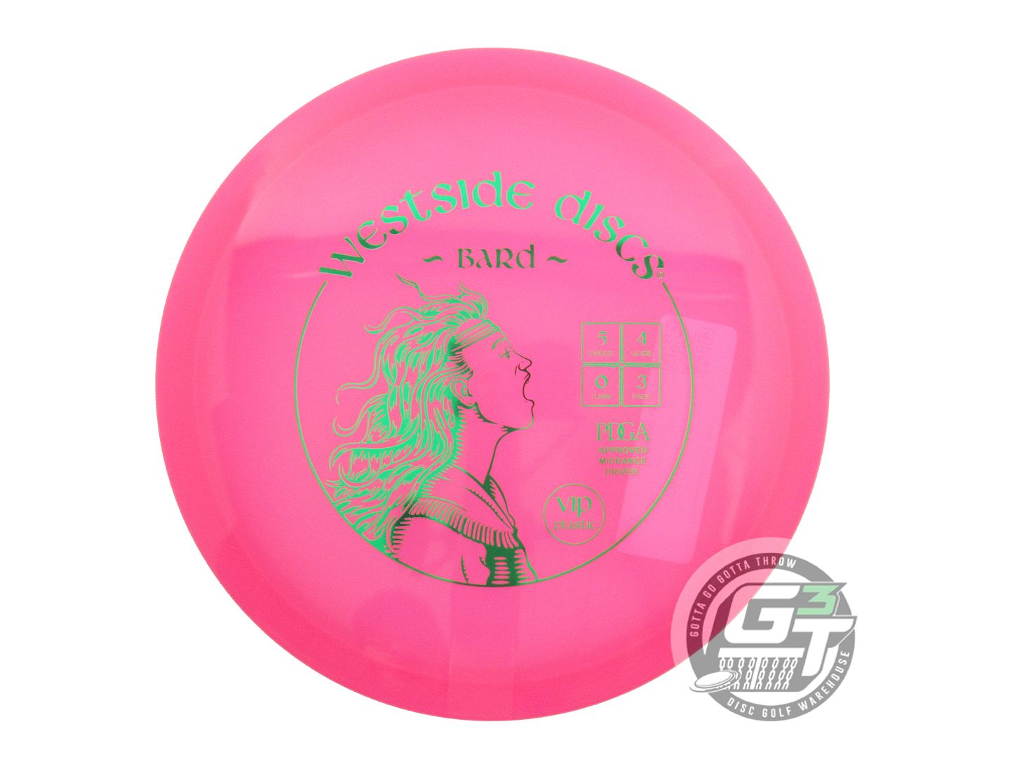 Westside VIP Bard Midrange Golf Disc (Individually Listed)