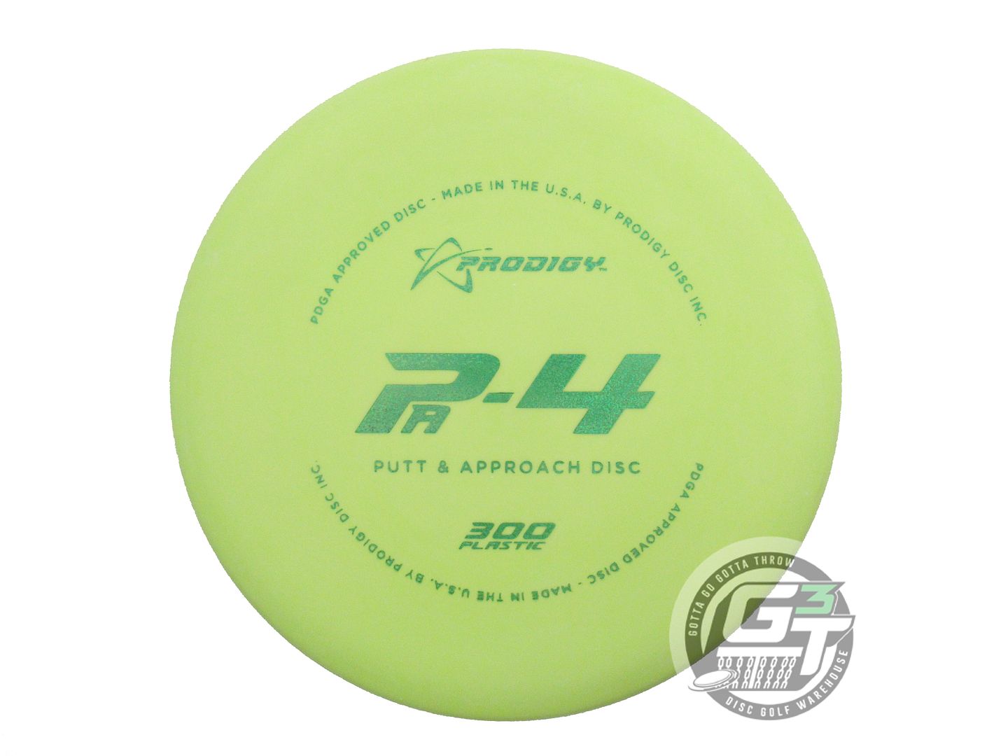 Prodigy 300 Soft Series PA4 Putter Golf Disc (Individually Listed)