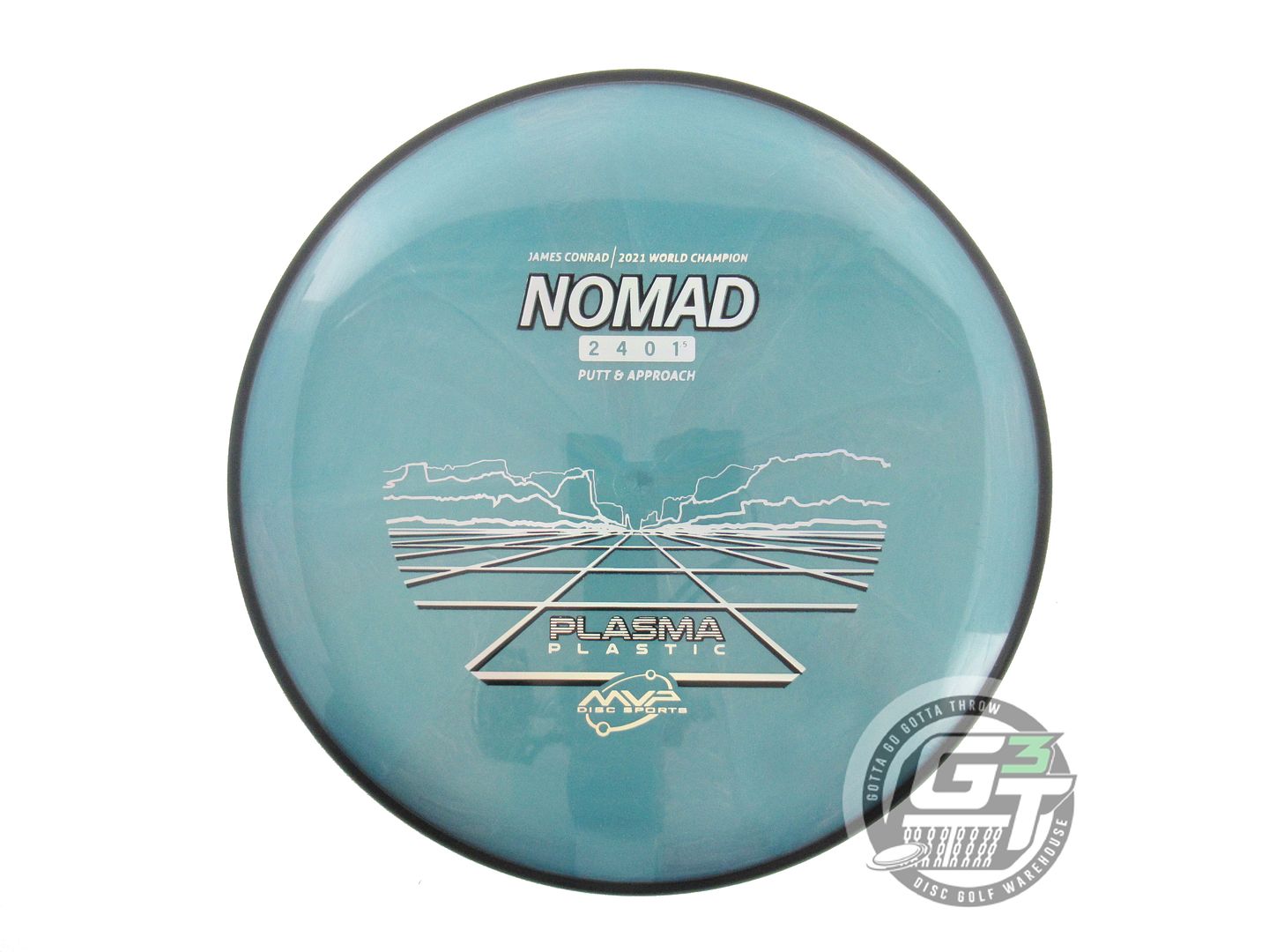 MVP Plasma Nomad [James Conrad 1X] Putter Golf Disc (Individually Listed)