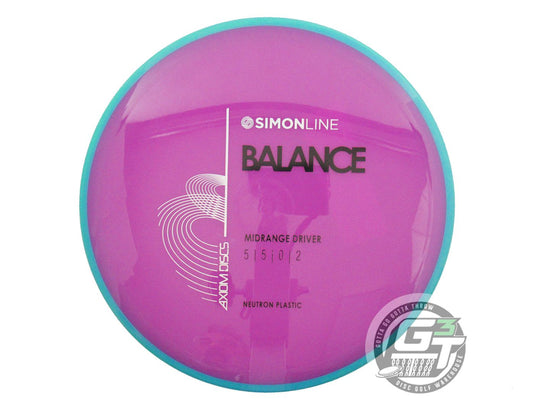Axiom Simon Line Neutron Balance [Simon Lizotte] Midrange Golf Disc (Individually Listed)