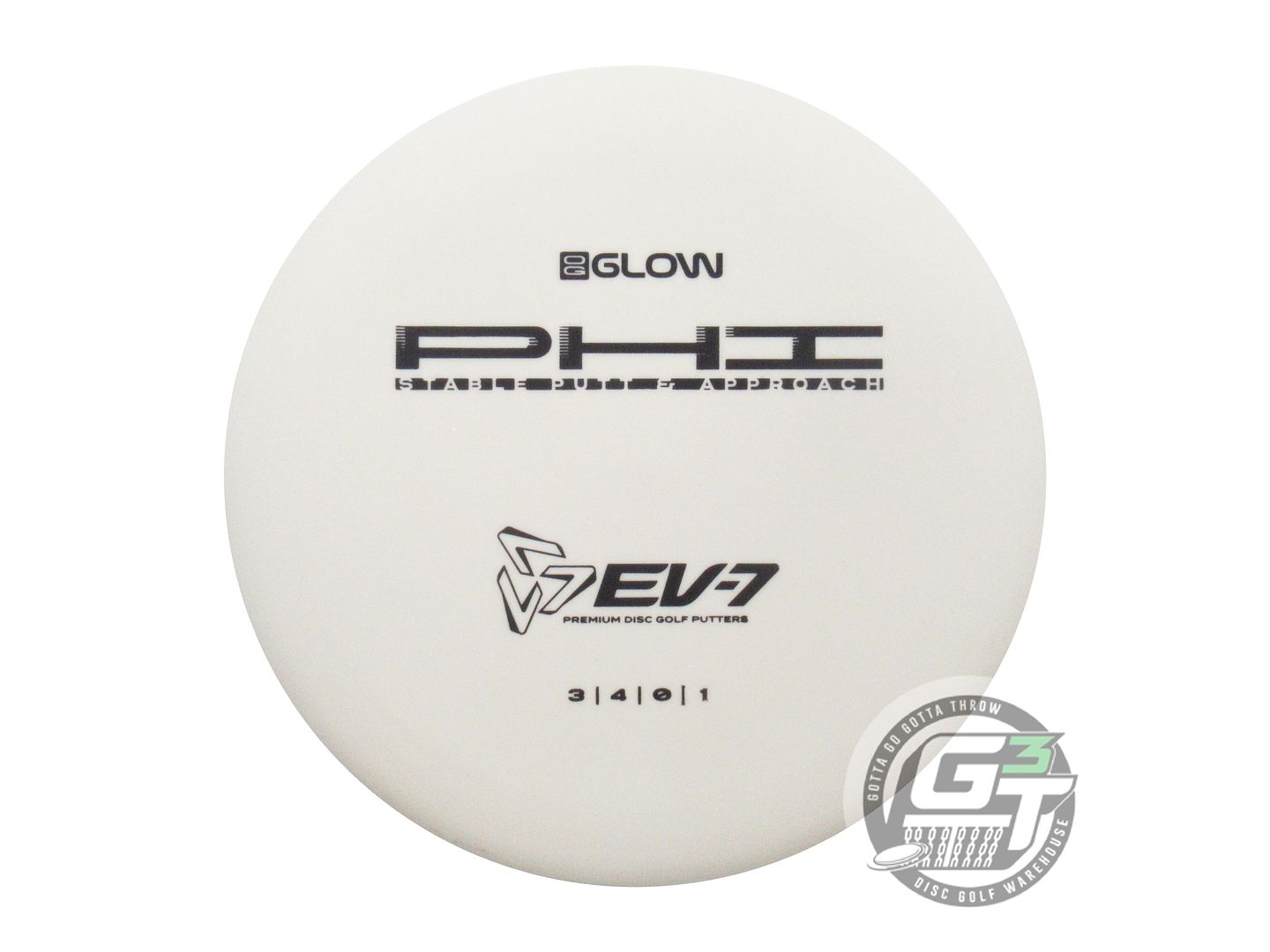 EV-7 OG Glow Phi Putter Golf Disc (Individually Listed)