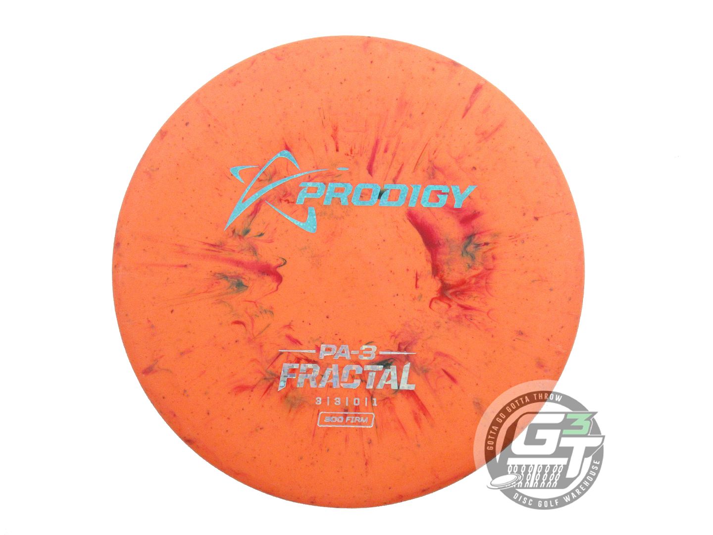 Prodigy 300 Soft Fractal PA3 Putter Golf Disc (Individually Listed)