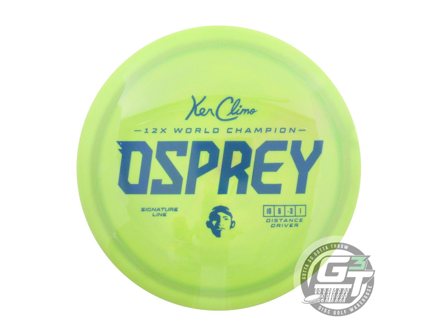 Climo Signature Line Osprey Distance Driver Golf Disc (Individually Listed)