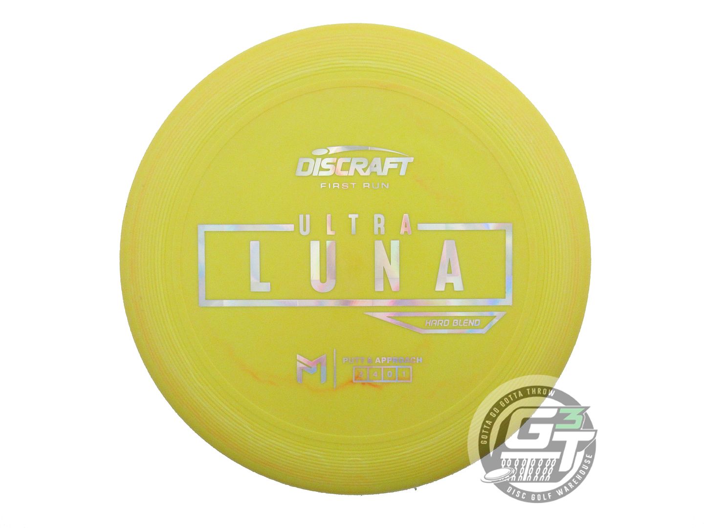 Discraft Limited Edition First Run Paul McBeth Signature Putter Line UltraLuna Putter Golf Disc (Individually Listed)