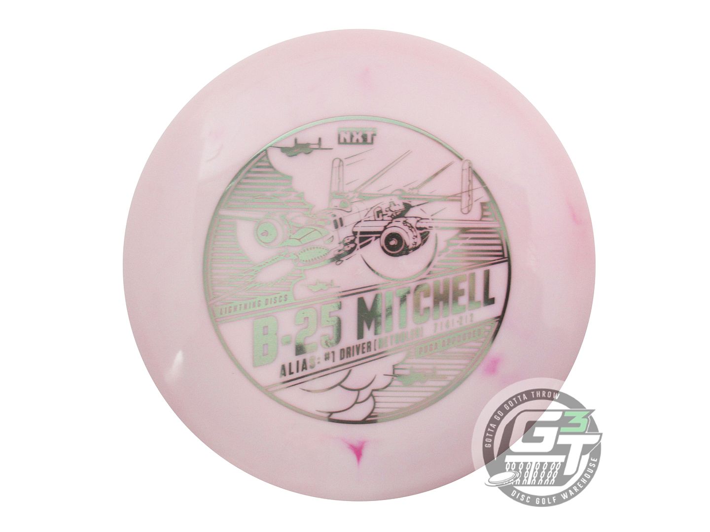 Lightning Strikeout NXT B-25 Mitchell #1 Driver [Retool] Fairway Driver Golf Disc (Individually Listed)