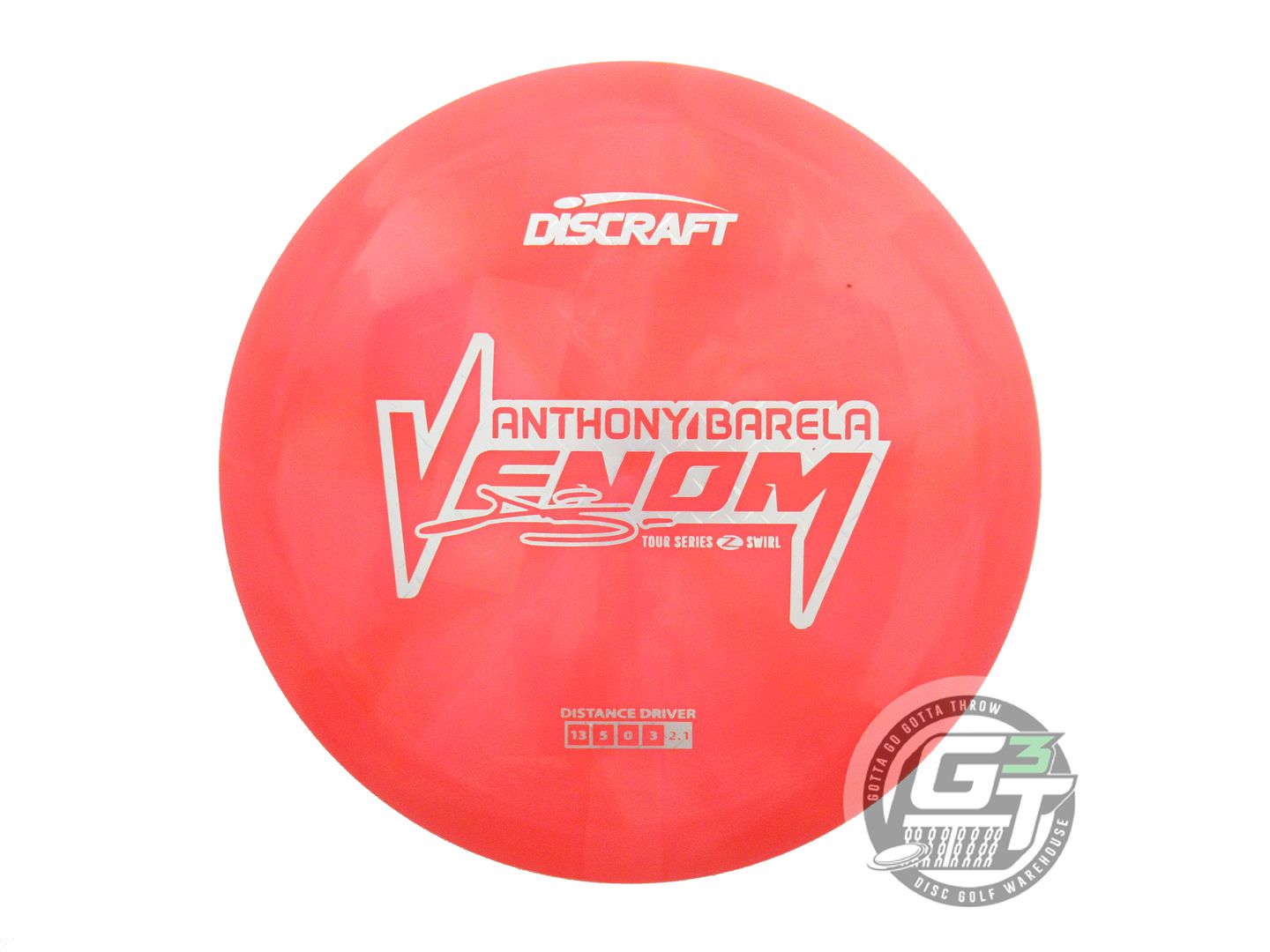 Discraft Limited Edition 2025 Tour Series Anthony Barela Swirl Elite Z Venom Distance Driver Golf Disc (Individually Listed)