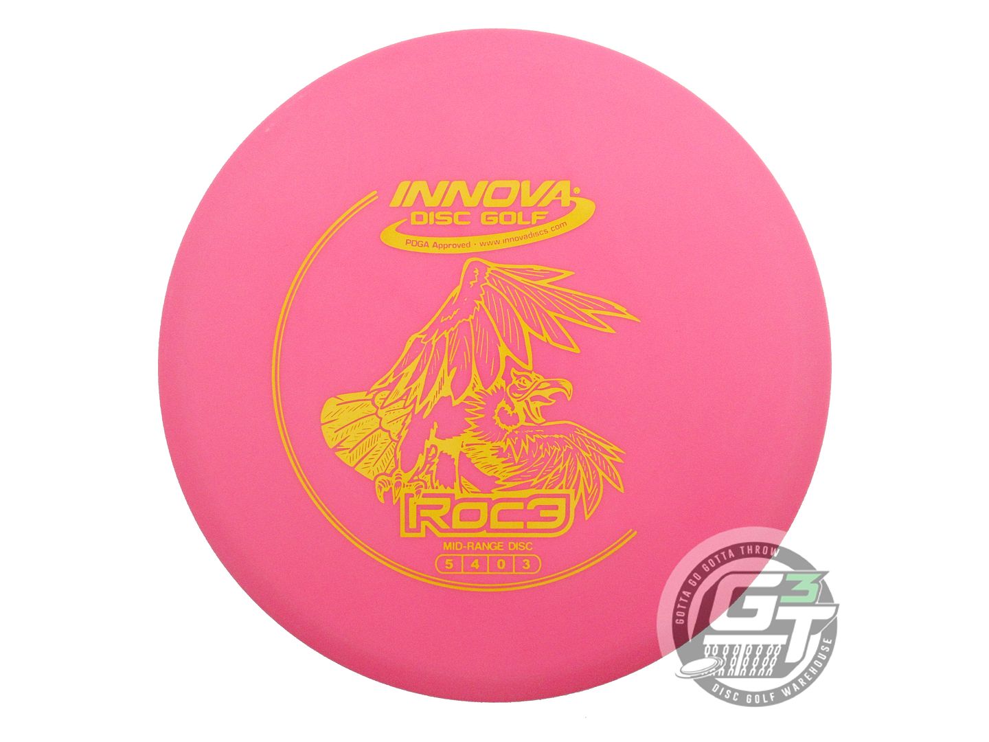 Innova DX Roc3 Midrange Golf Disc (Individually Listed)