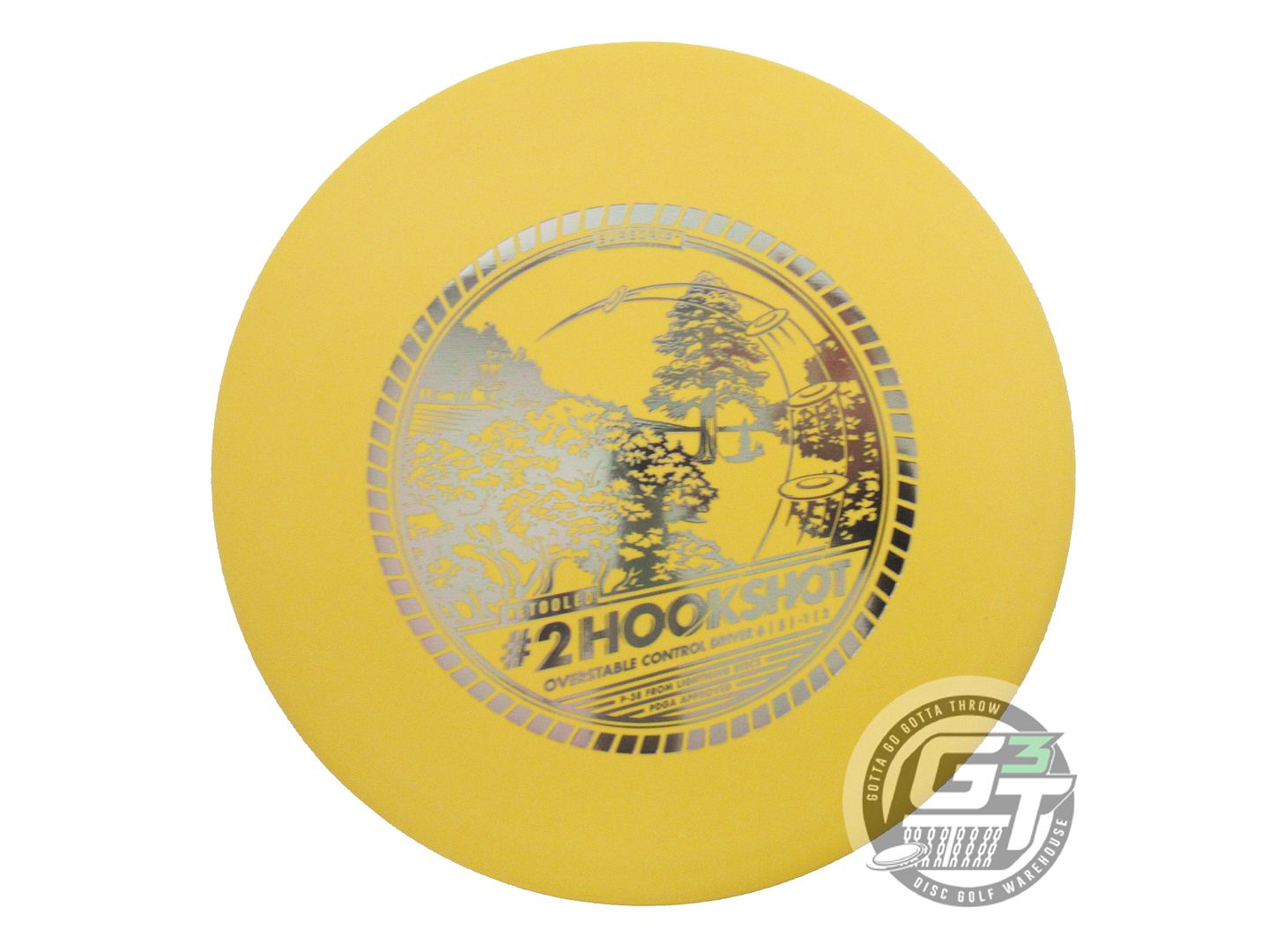 Lightning Sure Grip #2 Hookshot Fairway Driver Golf Disc (Individually Listed)