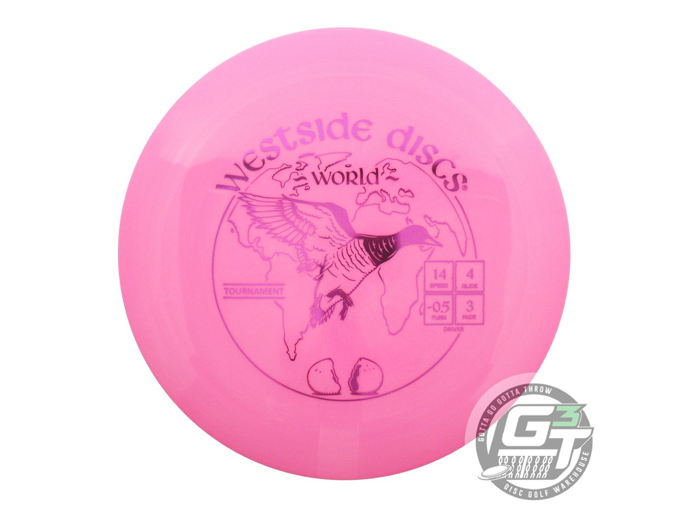 Westside Tournament World Distance Driver Golf Disc (Individually Listed)