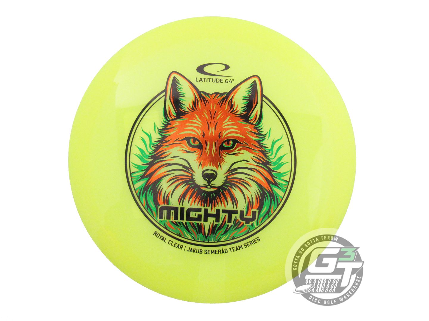 Latitude 64 Limited Edition 2026 Team Series Jakub Semerad Royal Clear Mighty Fairway Driver Golf Disc (Individually Listed)