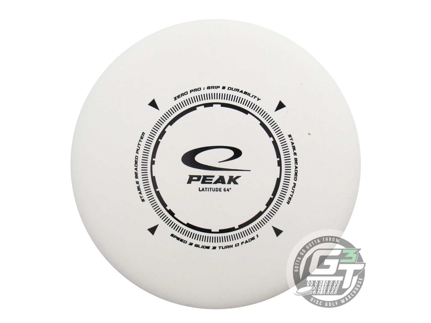 Latitude 64 Zero Pro Peak Putter Golf Disc (Individually Listed)