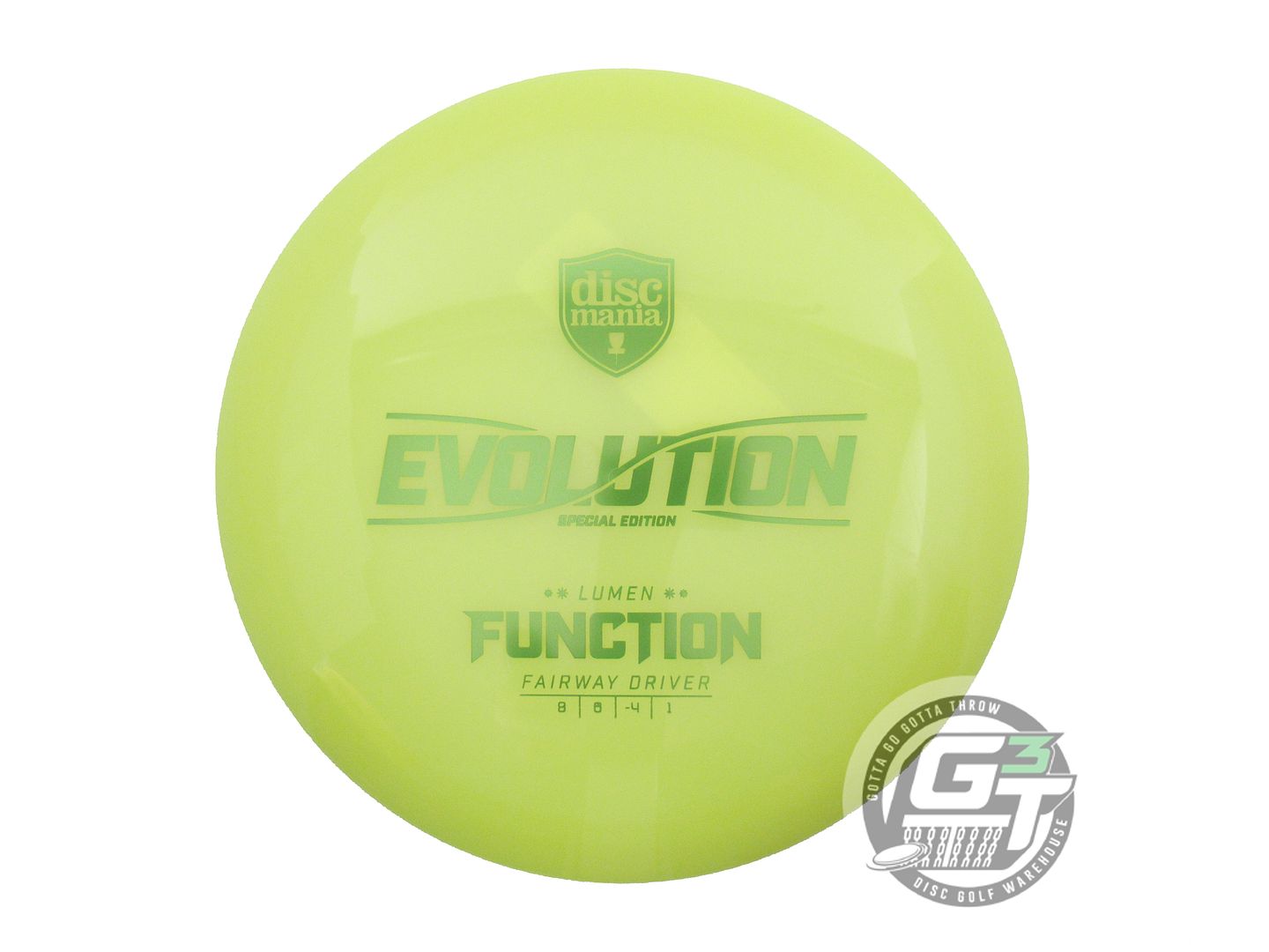Discmania Special Edition Evolution Lumen Glow Neo Function Fairway Driver Golf Disc (Individually Listed)