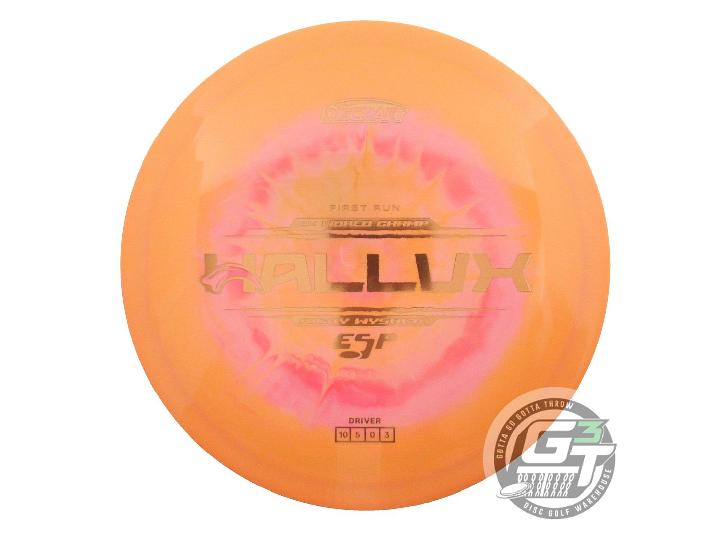 Discraft Limited Edition First Run Ricky Wysocki Signature ESP Hallux Distance Driver Golf Disc (Individually Listed)