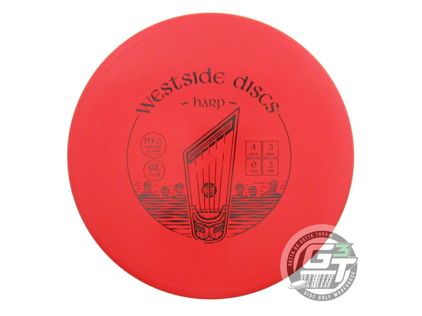 Westside BT Hard Harp Putter Golf Disc (Individually Listed)