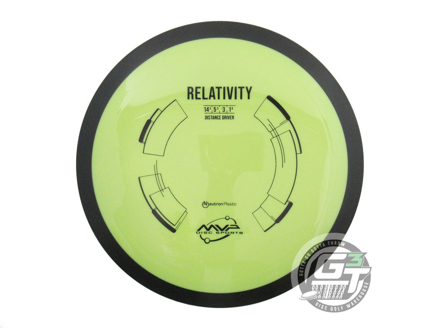 MVP Neutron Relativity Distance Driver Golf Disc (Individually Listed)