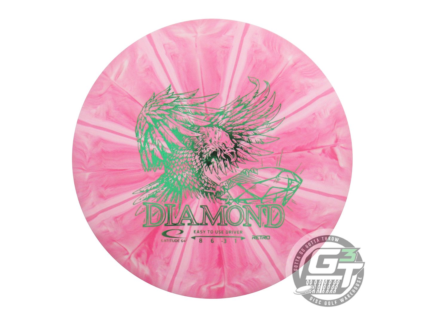 Latitude 64 Retro Burst Diamond Fairway Driver Golf Disc (Individually Listed)