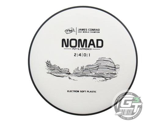 MVP Electron Soft Nomad [James Conrad 1X] Putter Golf Disc (Individually Listed)