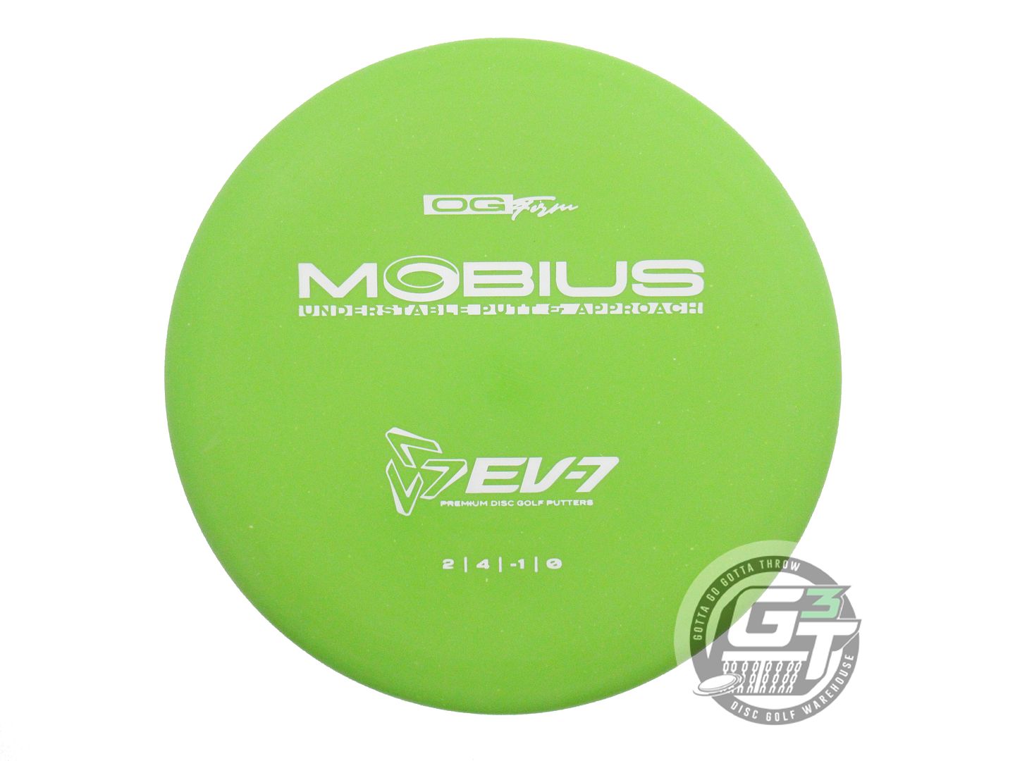 EV-7 OG Firm Mobius Putter Golf Disc (Individually Listed)