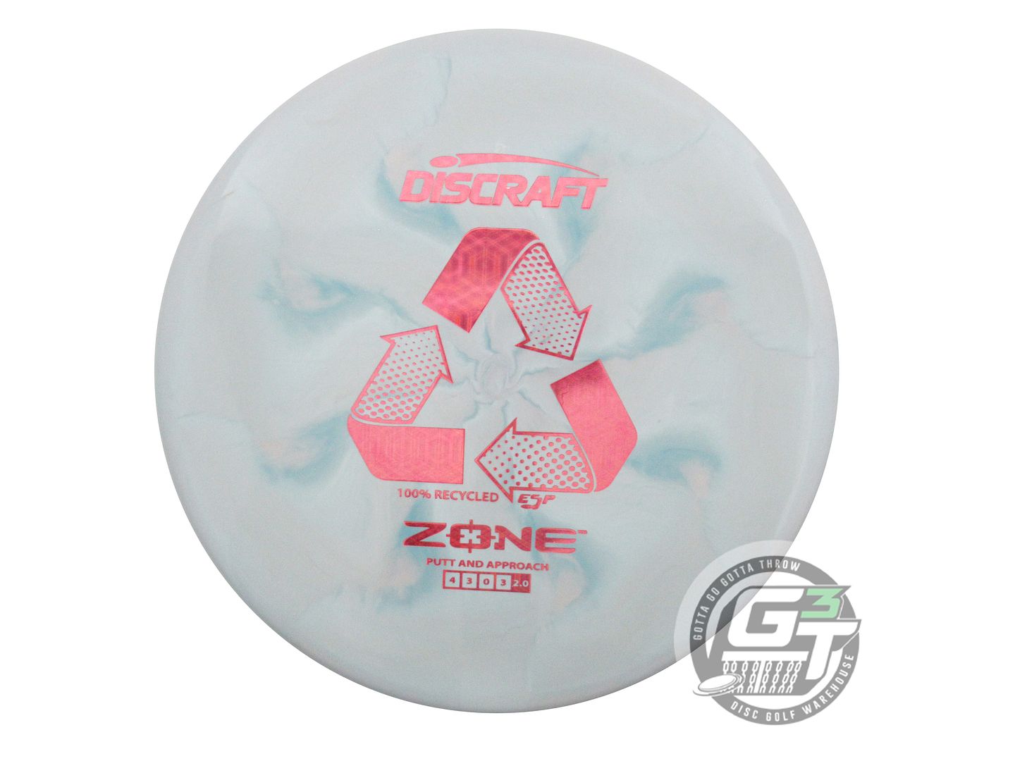 Discraft Recycled ESP Zone Putter Golf Disc (Individually Listed)