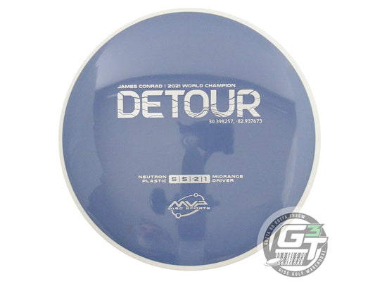 MVP Neutron Detour [James Conrad 1X] Midrange Golf Disc (Individually Listed)