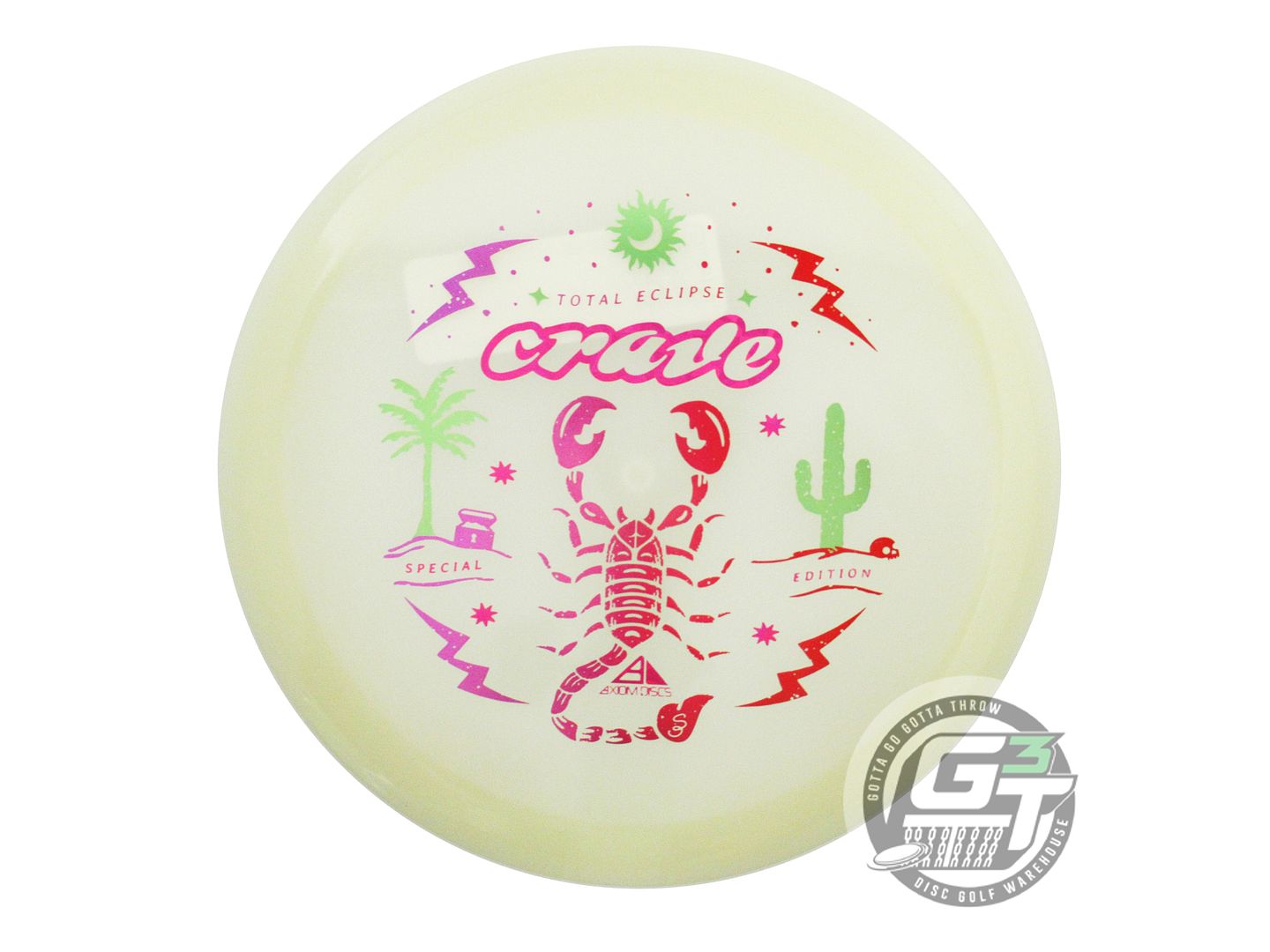 Axiom Special Edition Total Eclipse Glow Proton Crave Fairway Driver Golf Disc (Individually Listed)