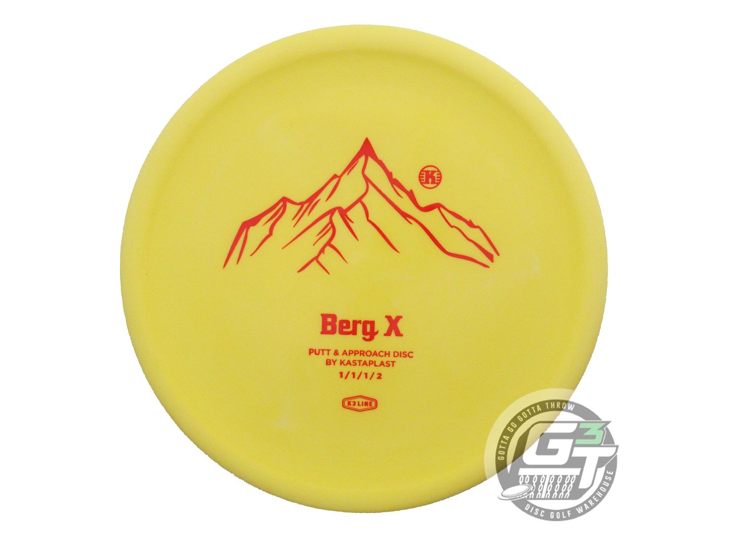 Kastaplast K3 Berg X Putter Golf Disc (Individually Listed)