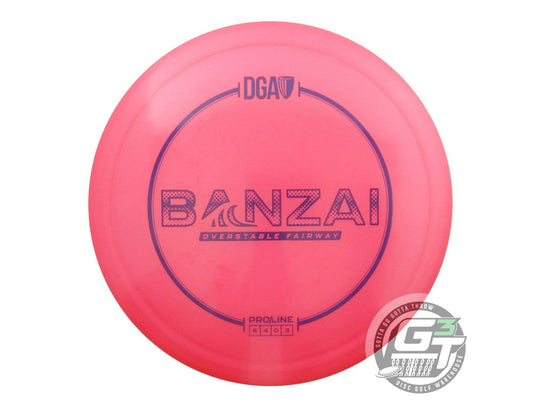 DGA ProLine Banzai Fairway Driver Golf Disc (Individually Listed)