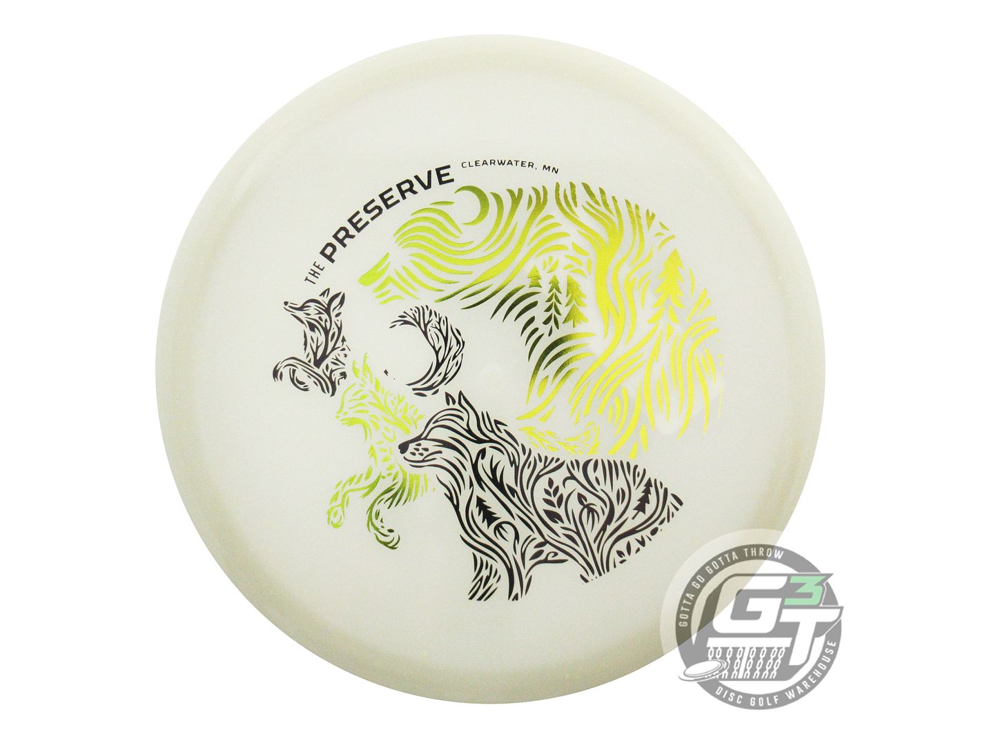 Axiom Limited Edition The Preserve Wilderness Stamp Particle Total Eclipse Glow Proton Hex Midrange Golf Disc (Individually Listed)