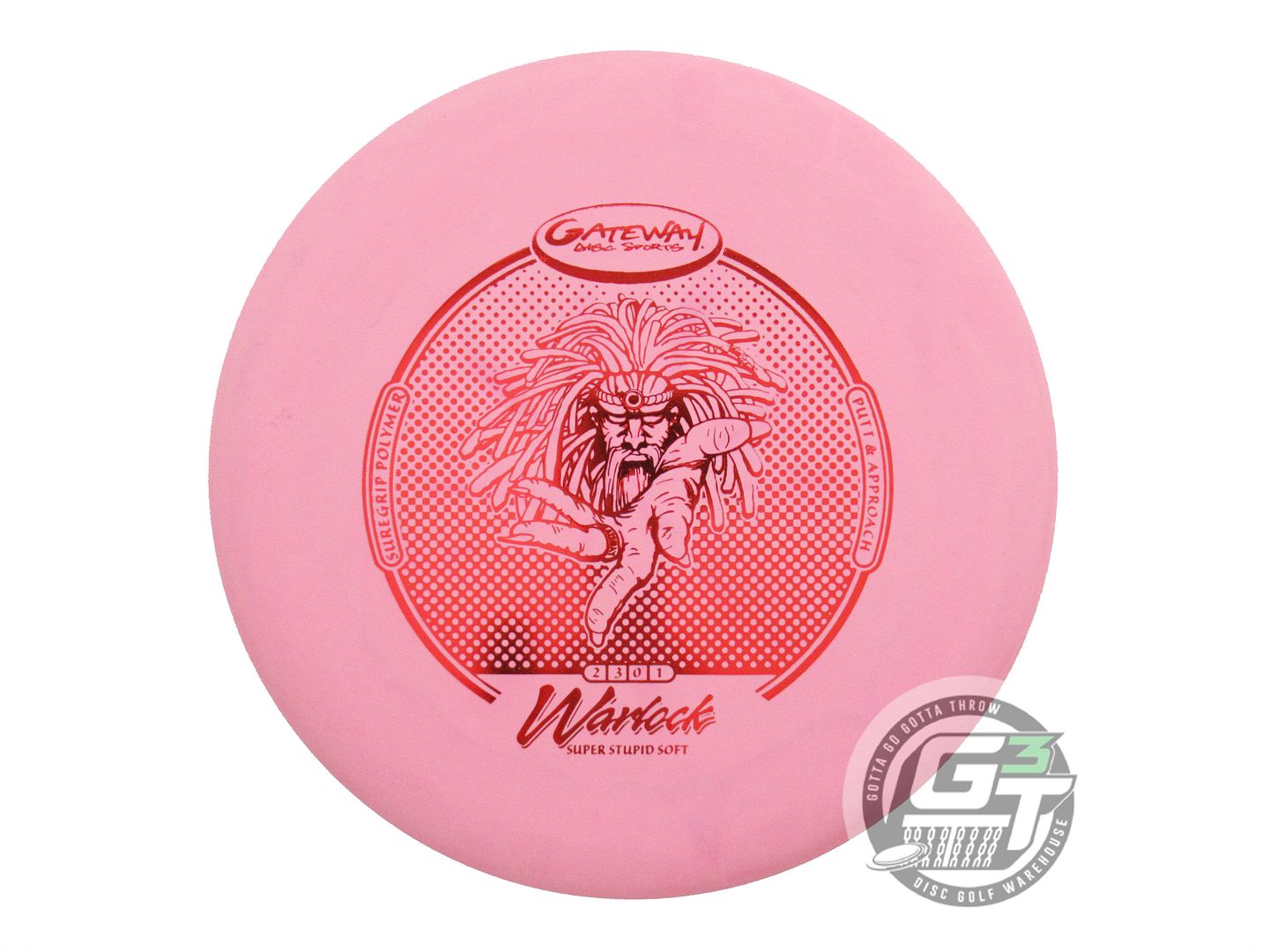 Gateway Sure Grip Super Stupid Soft Warlock Putter Golf Disc (Individually Listed)