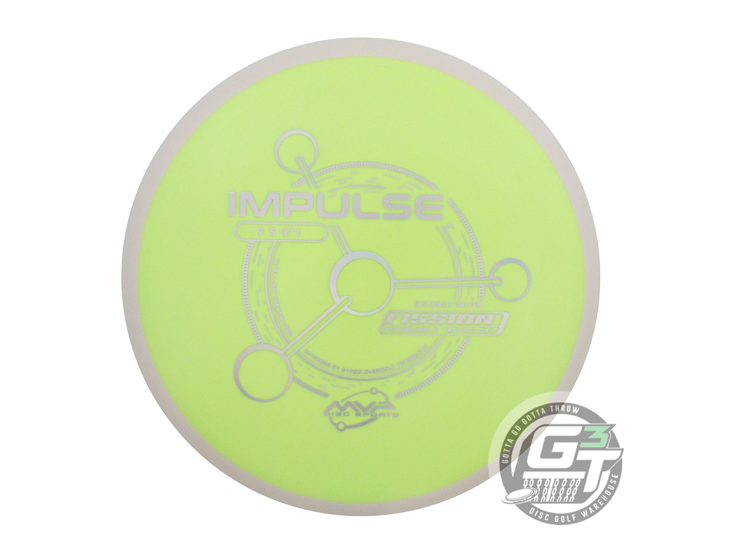 MVP Fission Impulse Distance Driver Golf Disc (Individually Listed)