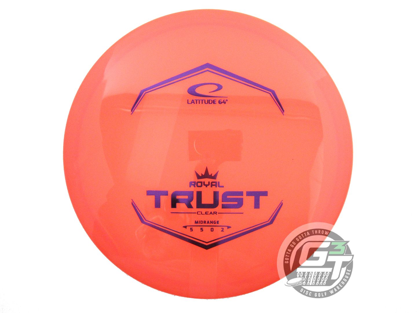 Latitude 64 Royal Clear Trust Midrange Golf Disc (Individually Listed)
