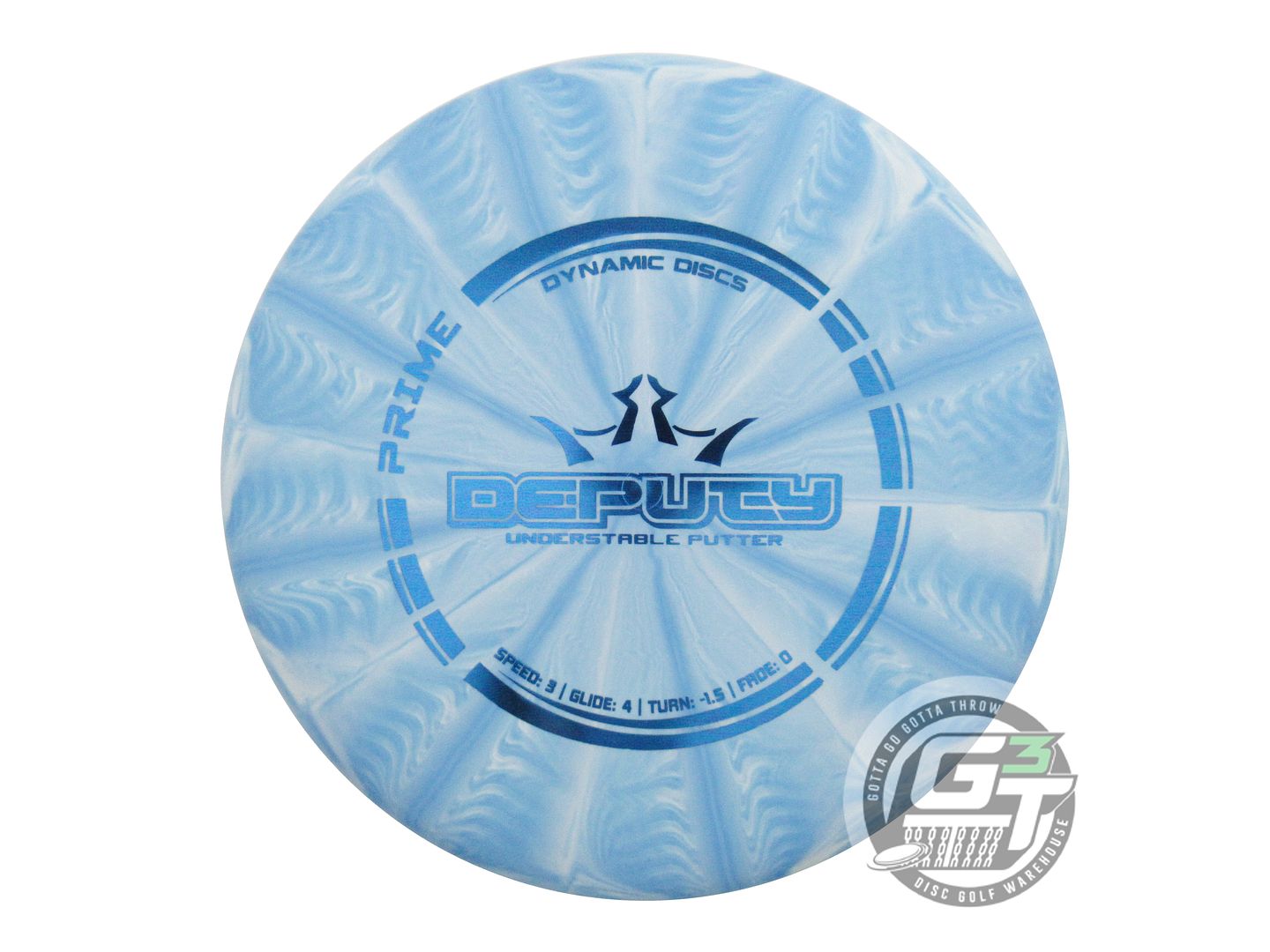 Dynamic Discs Prime Burst Deputy Putter Golf Disc (Individually Listed)