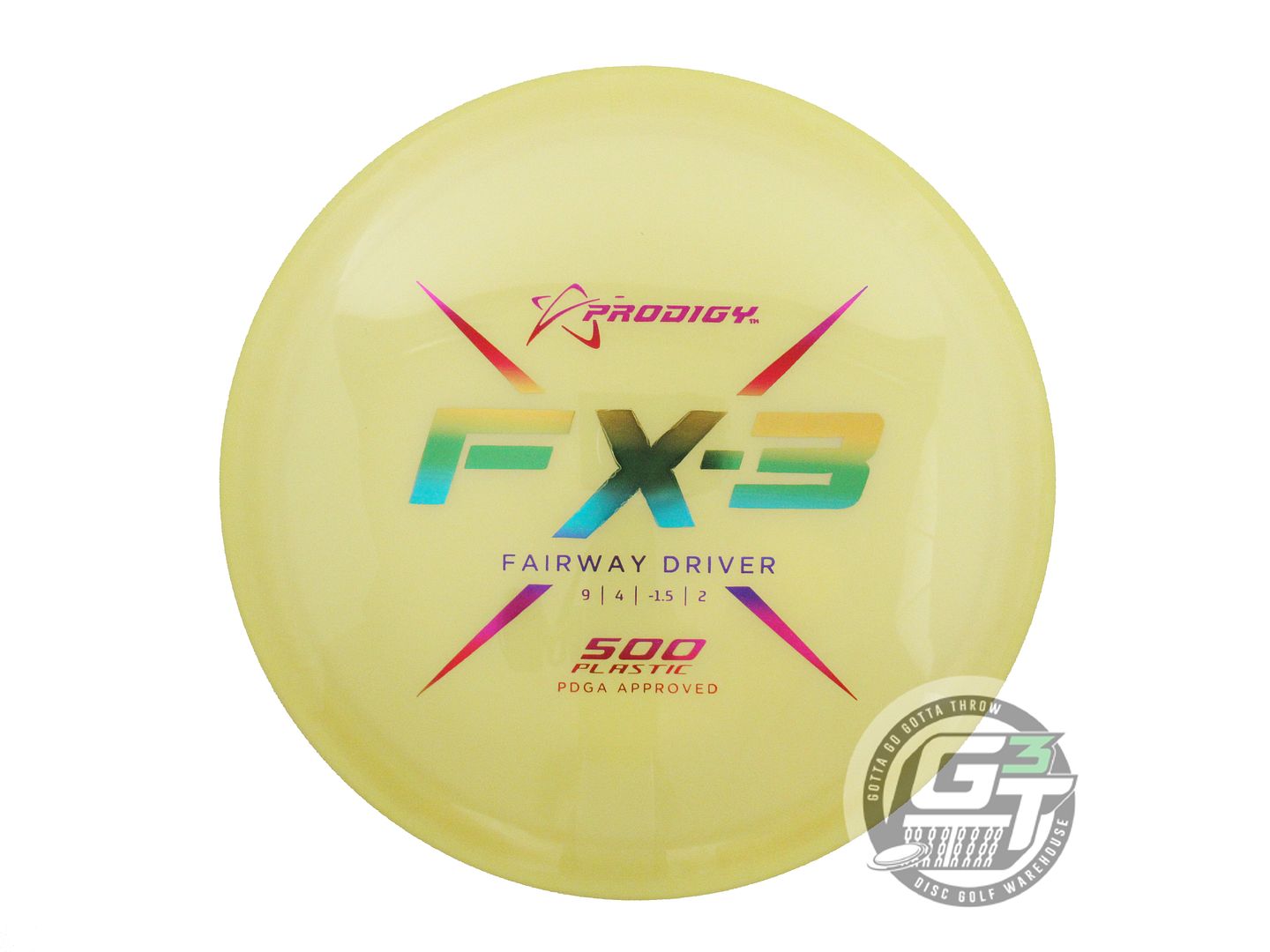 Prodigy 500 Series FX3 Fairway Driver Golf Disc (Individually Listed)