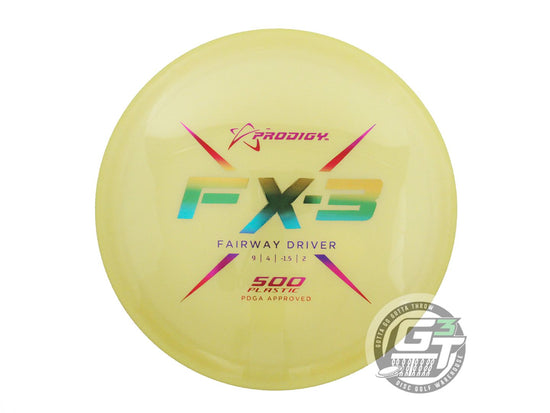 Prodigy 500 Series FX3 Fairway Driver Golf Disc (Individually Listed)