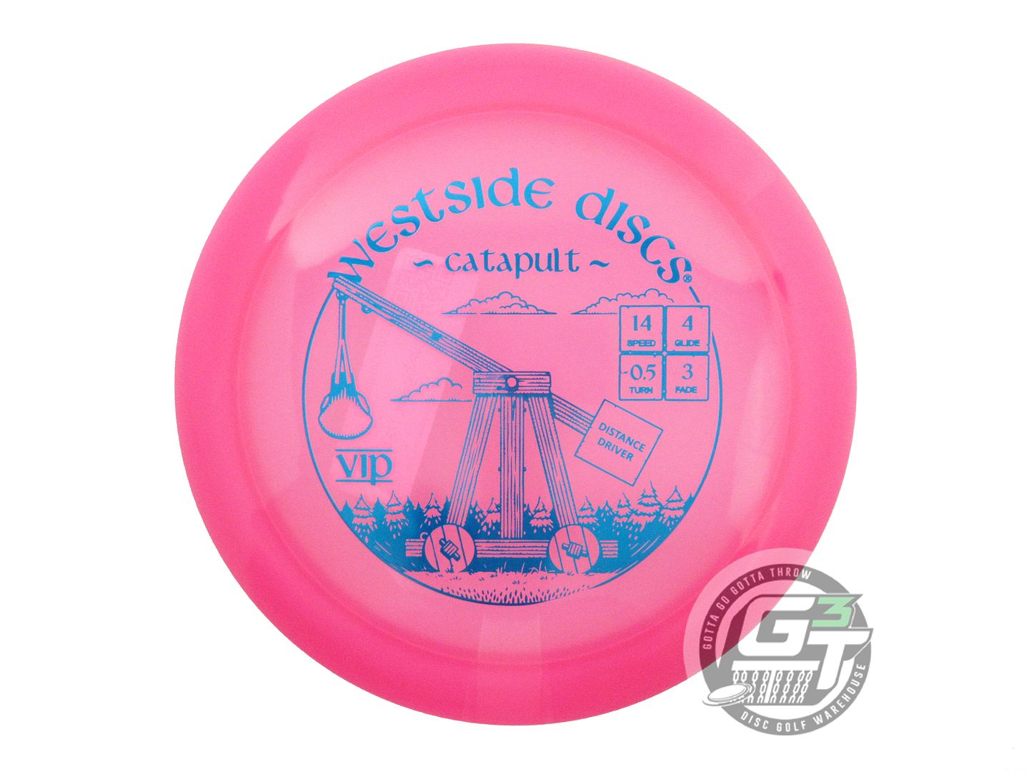 Westside VIP Catapult Distance Driver Golf Disc (Individually Listed)