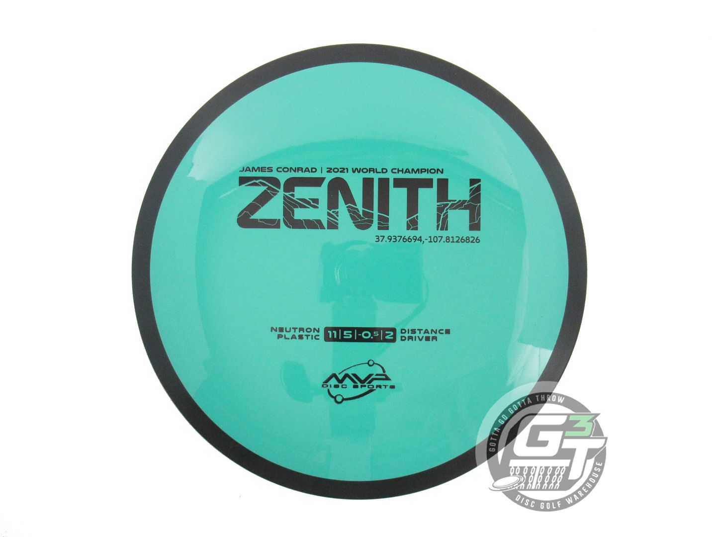 MVP Neutron Zenith [James Conrad 1X] Distance Driver Golf Disc (Individually Listed)