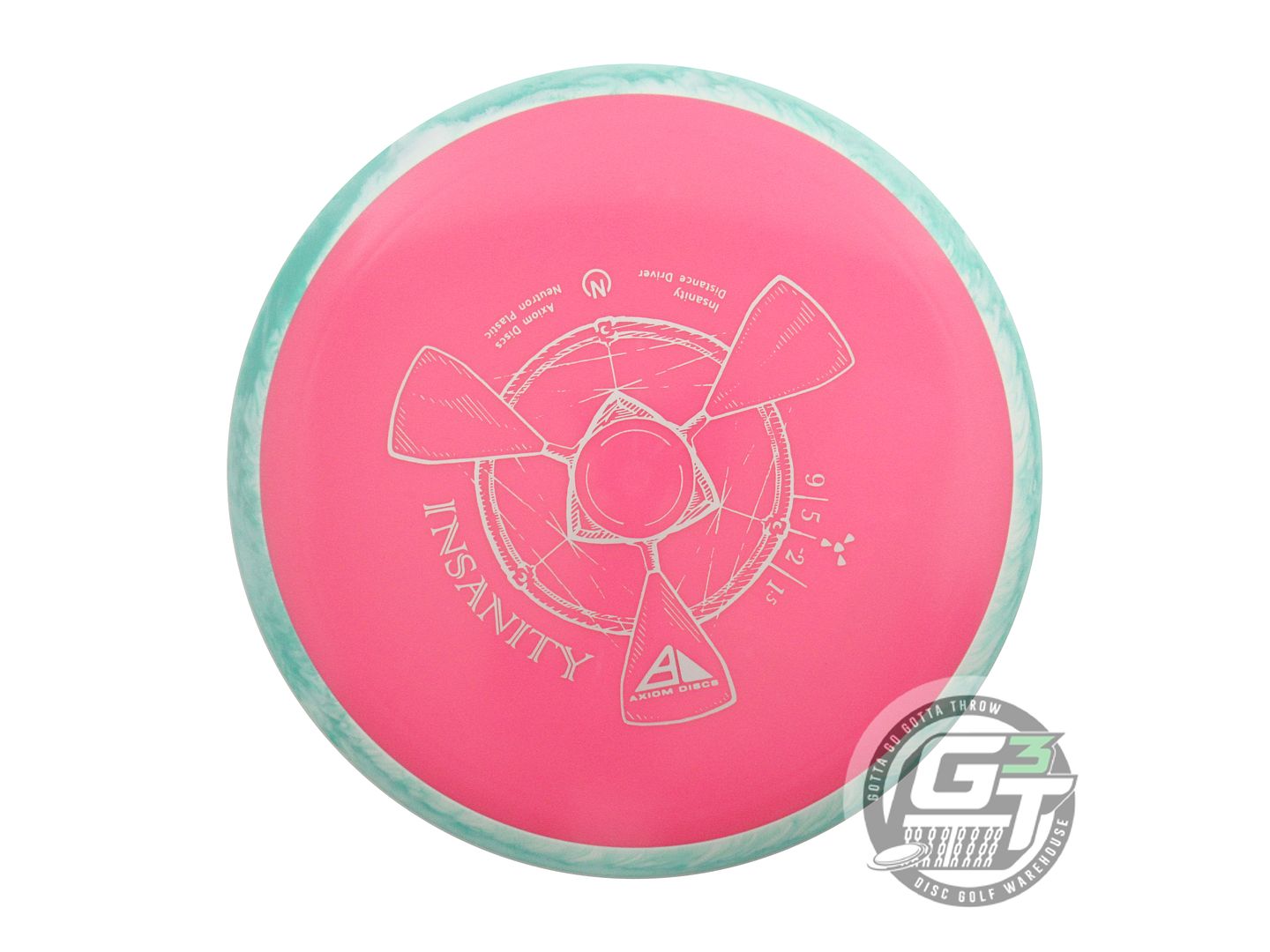 Axiom Neutron Insanity Distance Driver Golf Disc (Individually Listed)