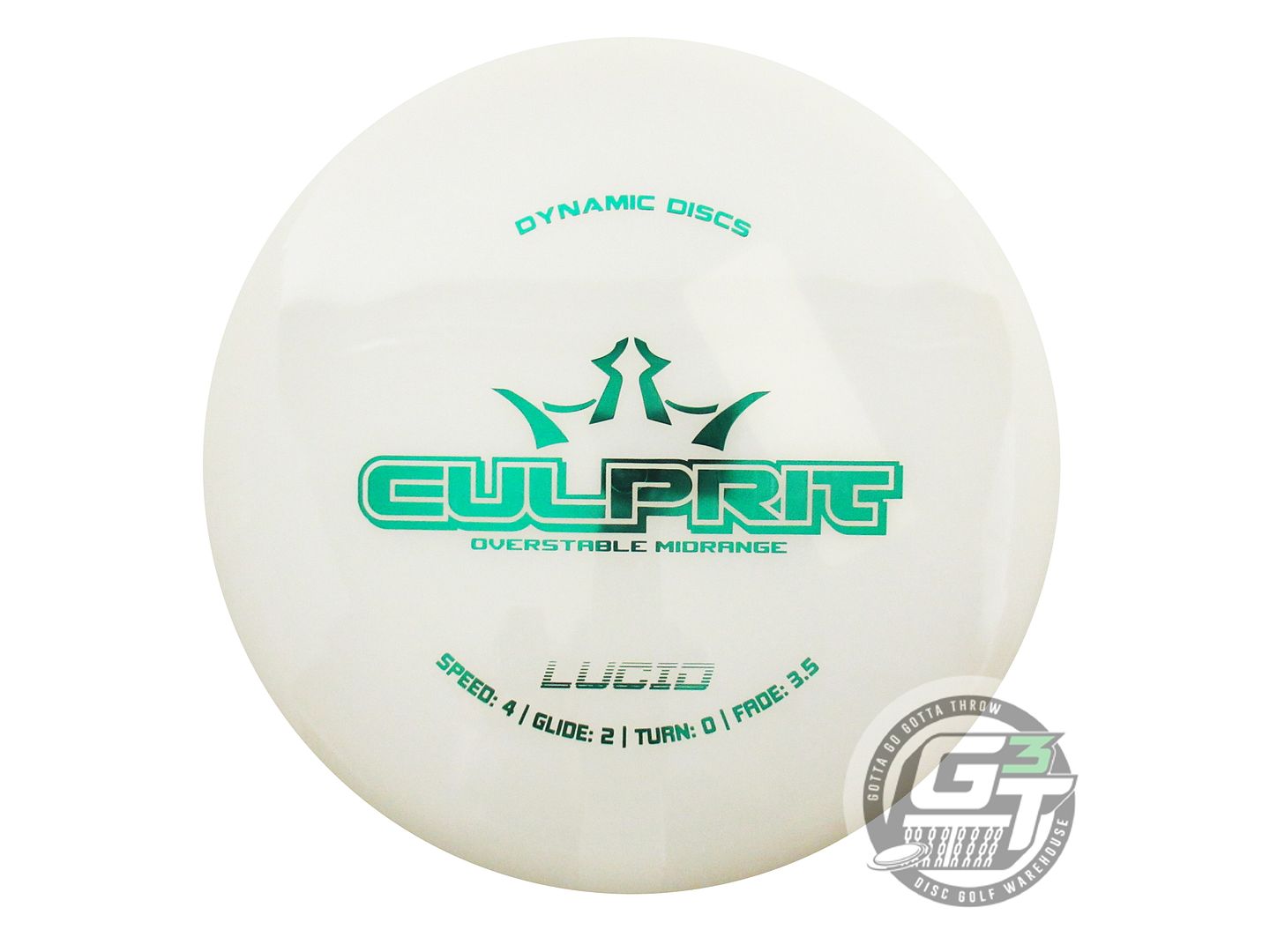 Dynamic Discs Lucid Culprit Midrange Golf Disc (Individually Listed)