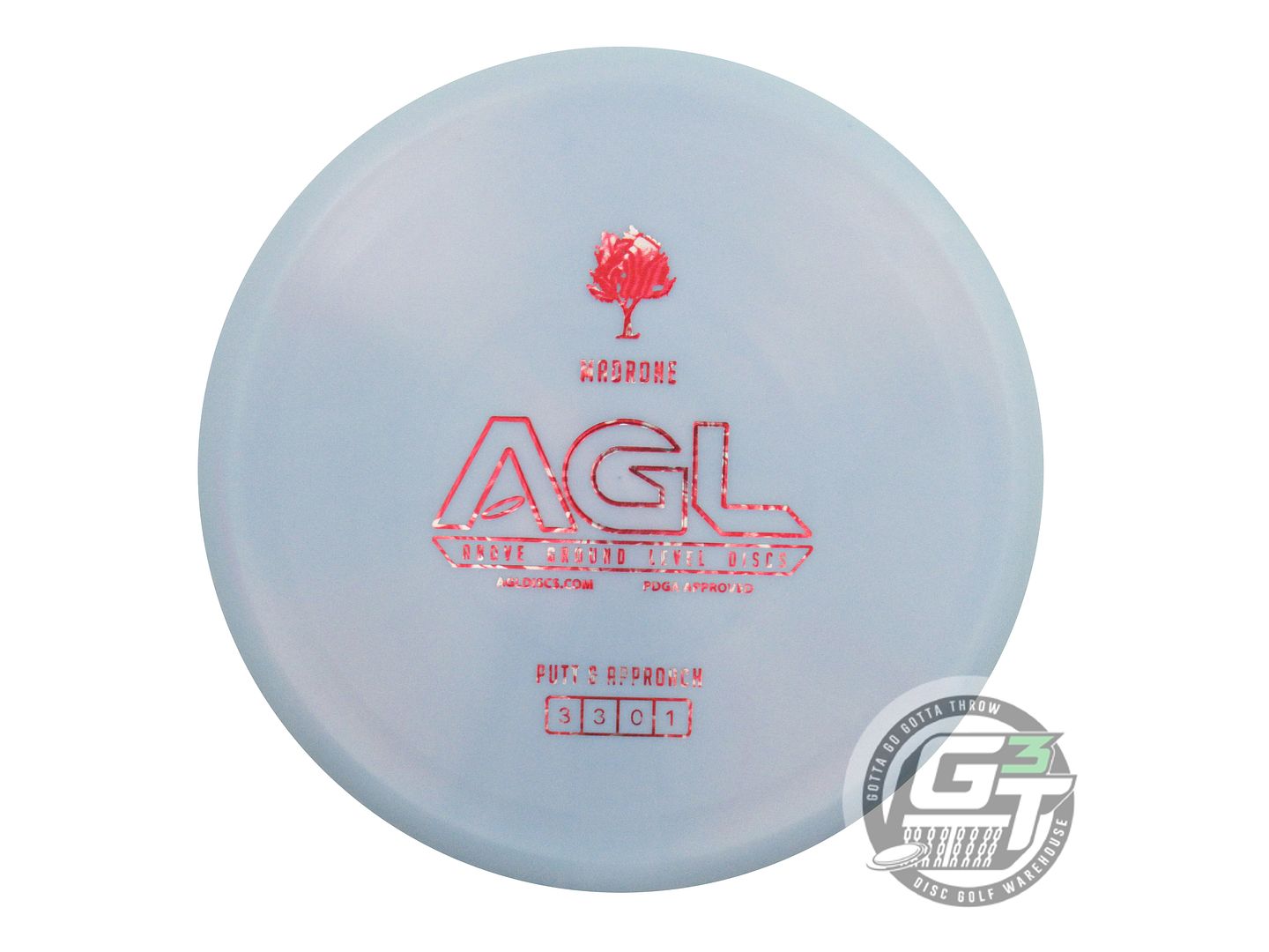 Above Ground Level Alpine Madrone Putter Golf Disc (Individually Listed)