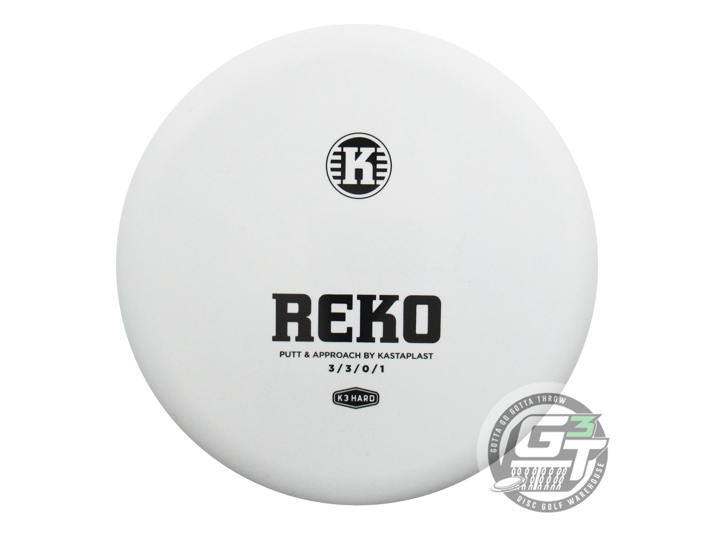 Kastaplast K3 Hard Reko Putter Golf Disc (Individually Listed)