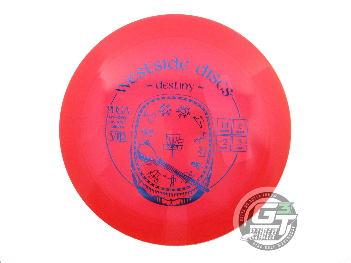 Westside VIP Destiny Distance Driver Golf Disc (Individually Listed)