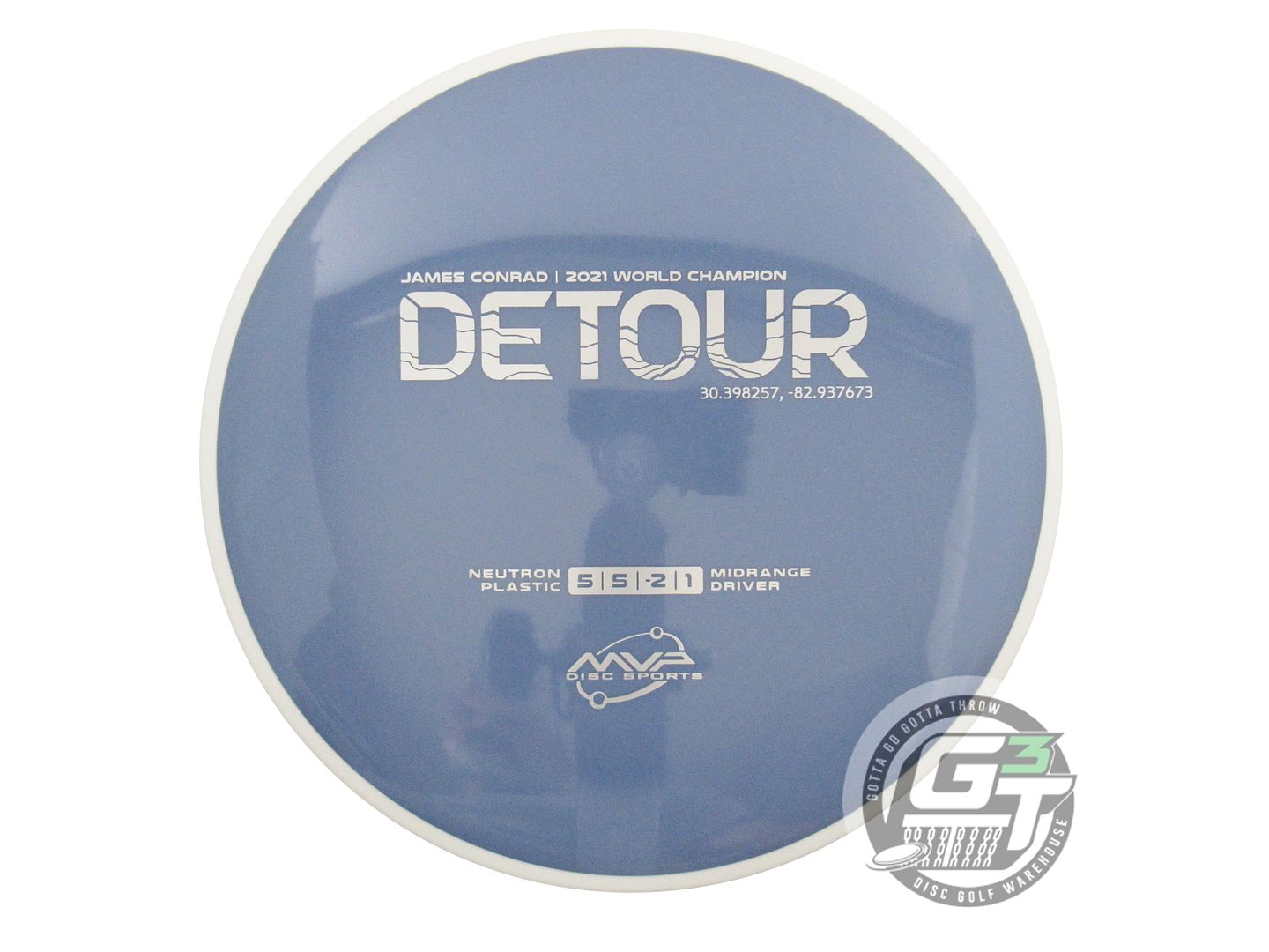 MVP Neutron Detour [James Conrad 1X] Midrange Golf Disc (Individually Listed)