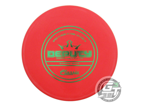 Dynamic Discs Classic Soft Deputy Putter Golf Disc (Individually Listed)