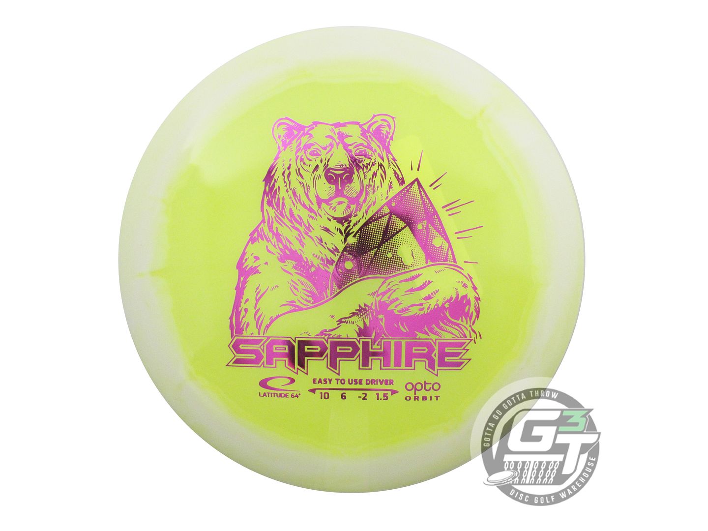 Latitude 64 Opto Orbit Sapphire Distance Driver Golf Disc (Individually Listed)