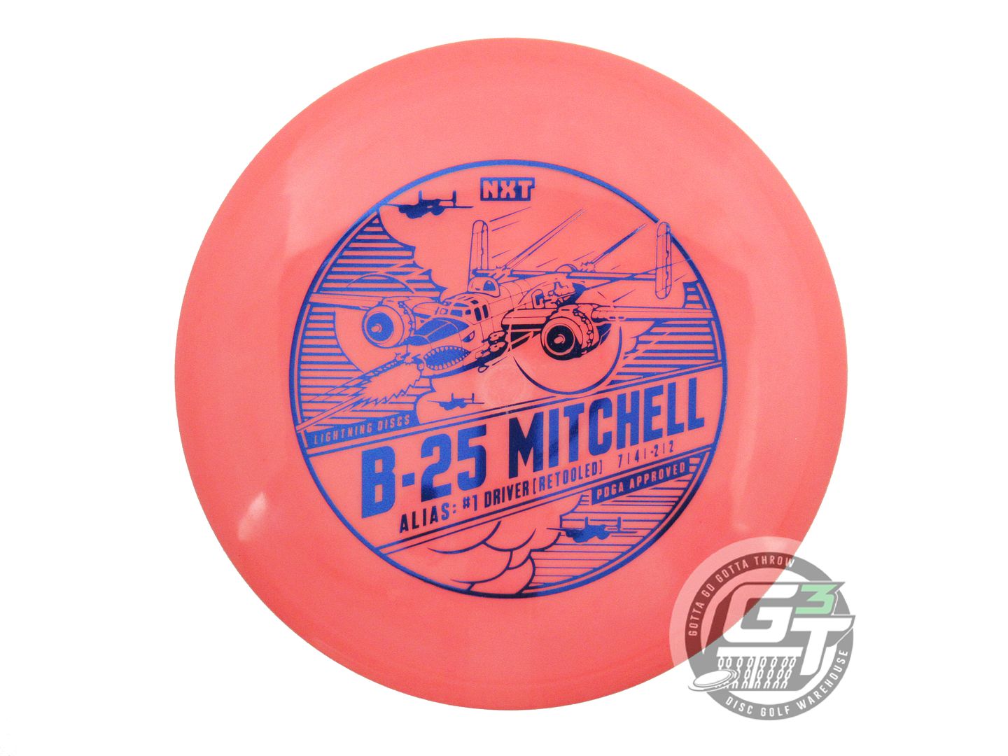 Lightning NXT B-25 Mitchell #1 Driver [Retool] Fairway Driver Golf Disc (Individually Listed)