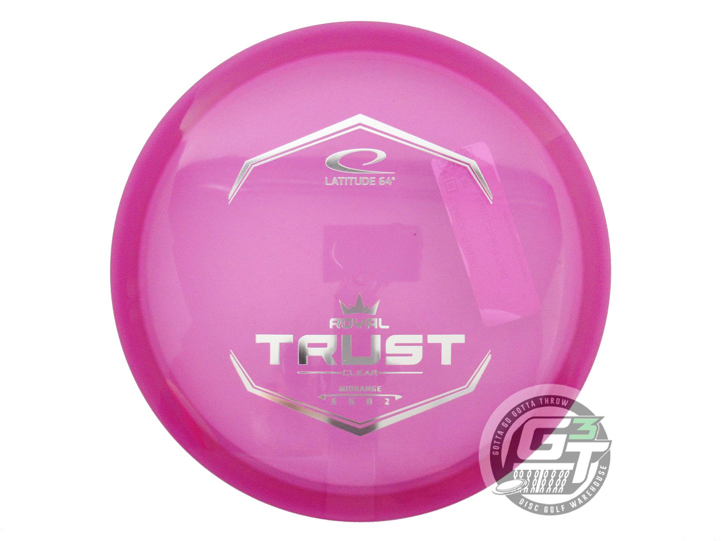 Latitude 64 Royal Clear Trust Midrange Golf Disc (Individually Listed)