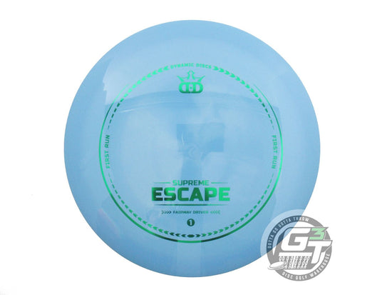 Dynamic Discs First Run Supreme Escape Fairway Driver Golf Disc (Individually Listed)