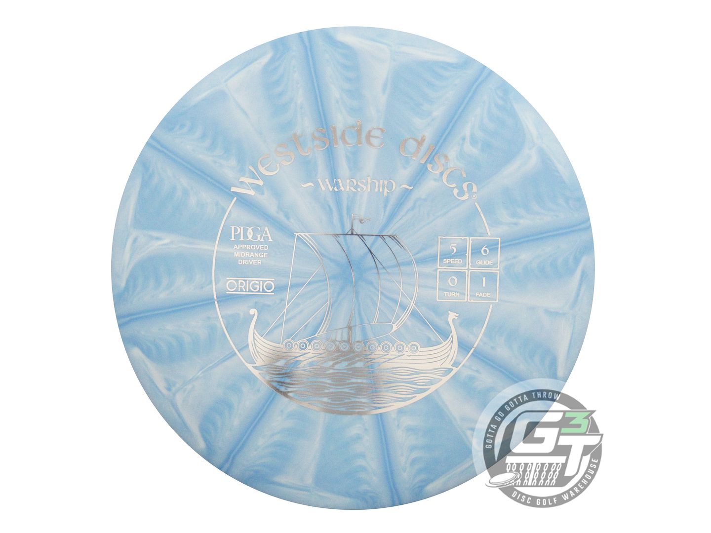 Westside Origio Burst Warship Midrange Golf Disc (Individually Listed)