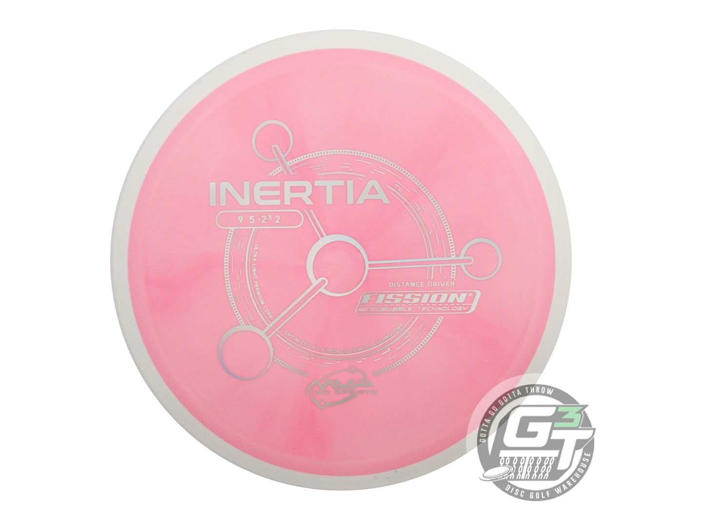 MVP Fission Inertia Distance Driver Golf Disc (Individually Listed)