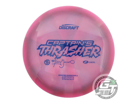 Discraft Limited Edition 2026 Missy Gannon Swirl Elite Z Captain's Thrasher Distance Driver Golf Disc (Individually Listed)